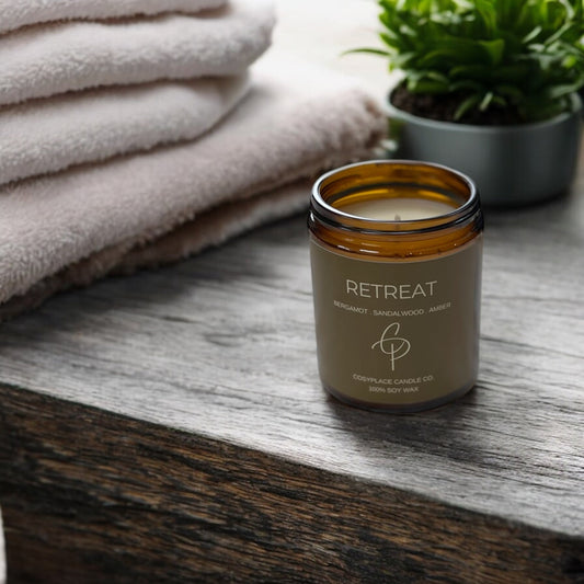 Creating a cosy minimalist home with candles