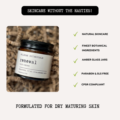 RENEWAL - Fragrance Free Natural Face Cream