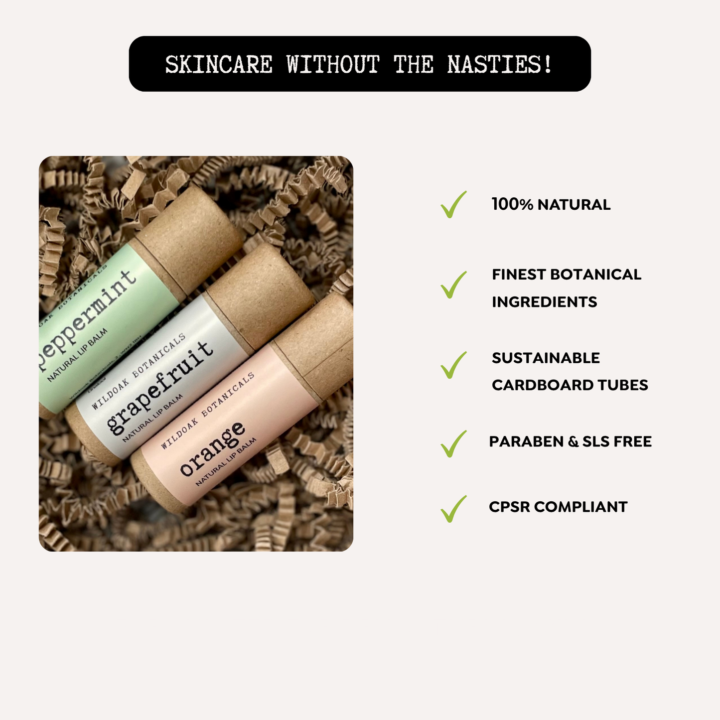 NATURAL BEESWAX LIP BALM