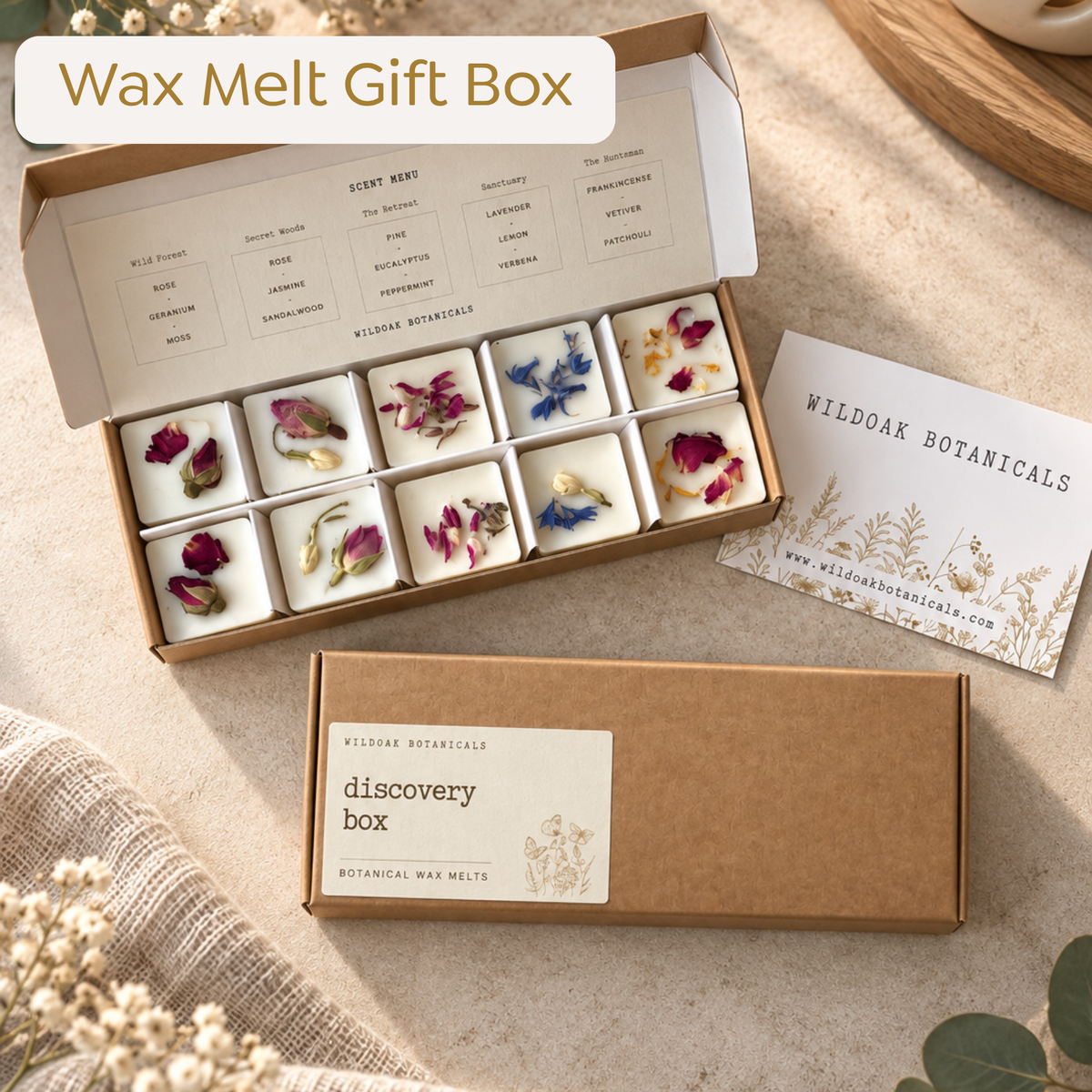 Botanical Soy Wax Melts Gift Set