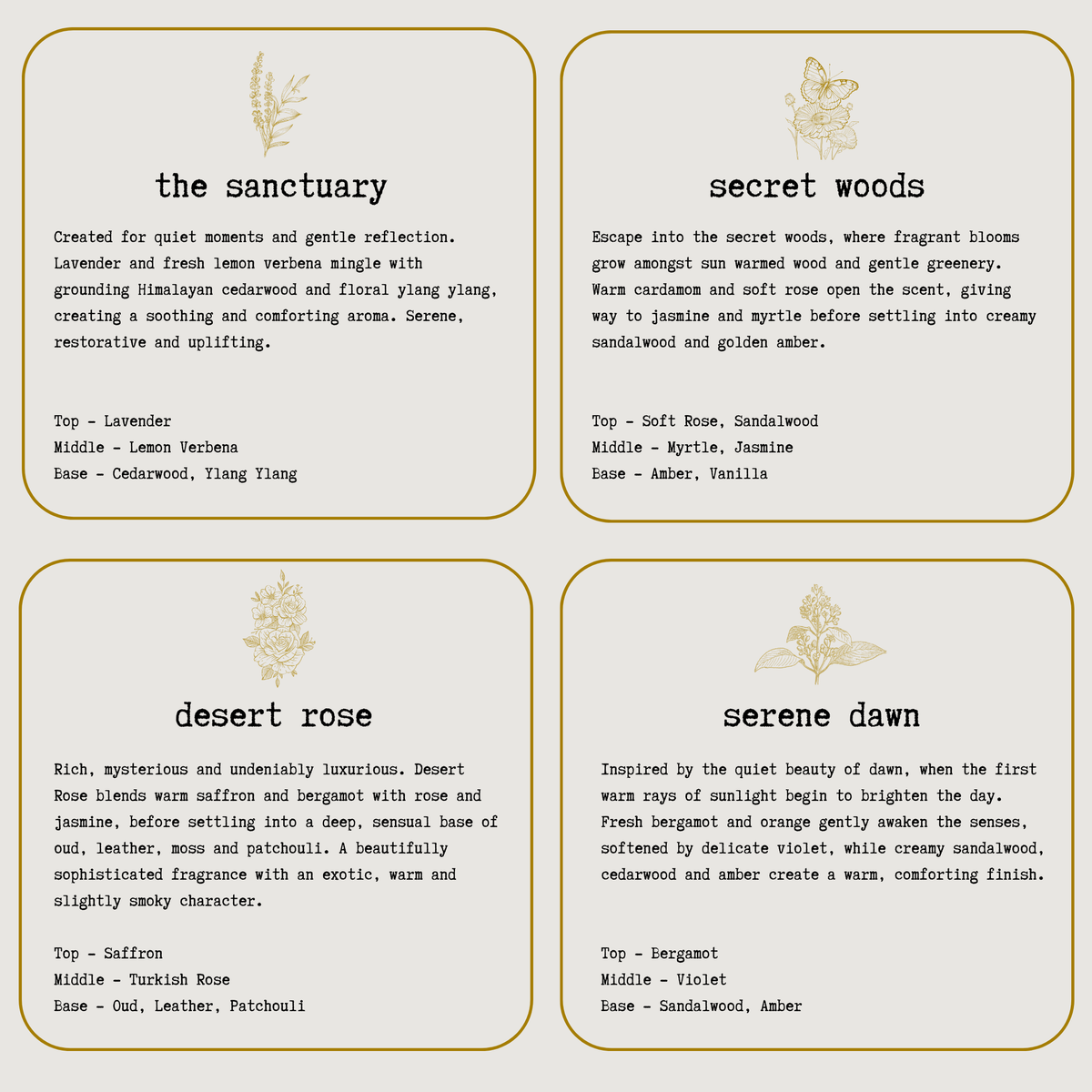 BOTANICAL SOY WAX MELTS