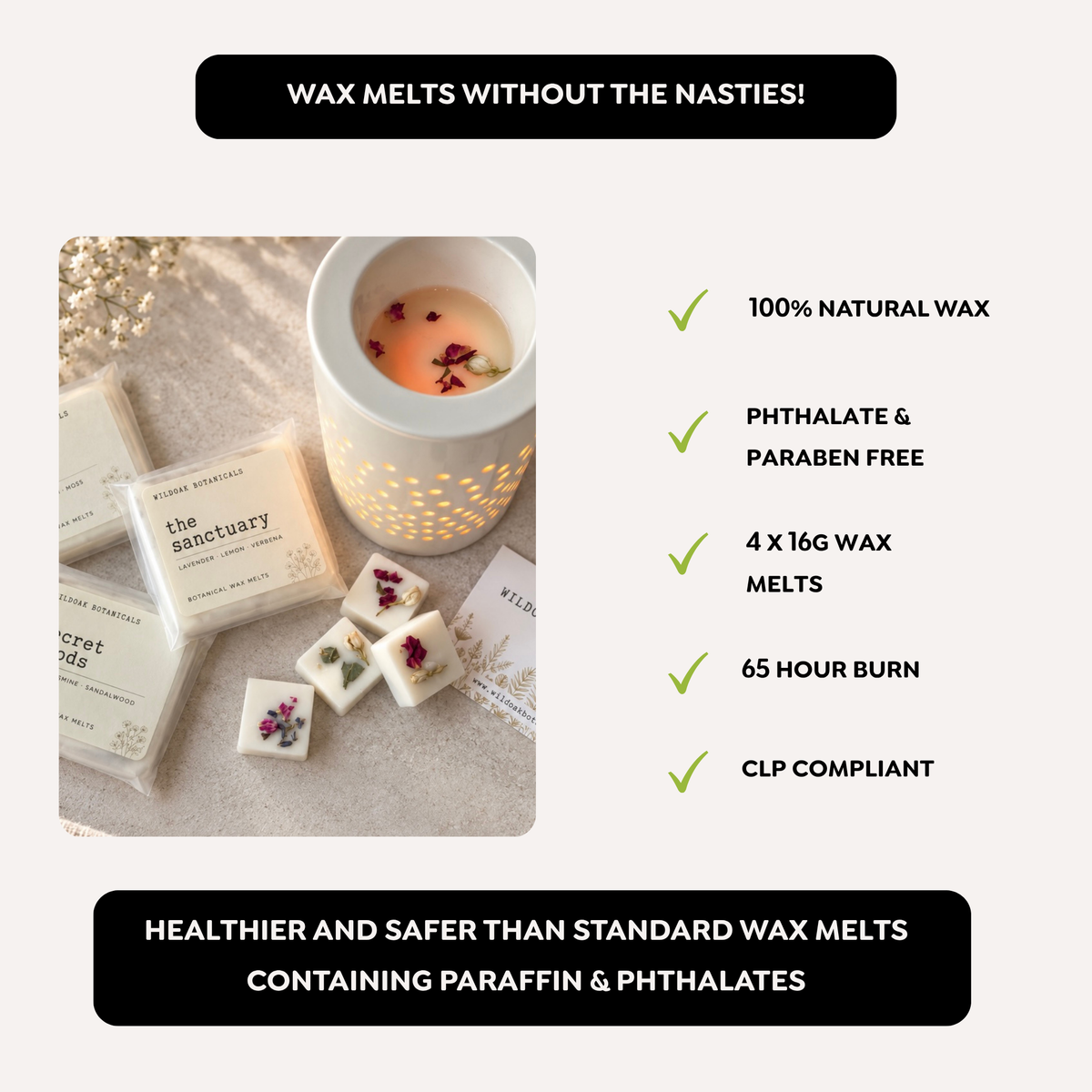 BOTANICAL SOY WAX MELTS