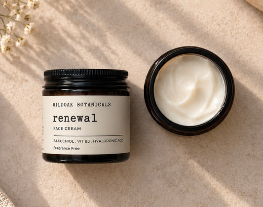 RENEWAL - Fragrance Free Natural Anti Age Face Cream