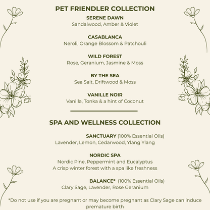 CHRISTMAS TREE - Nordic Spruce and Cedarwood Pet Friendlier Scented Soy Candle - COSYPLACE CANDLES